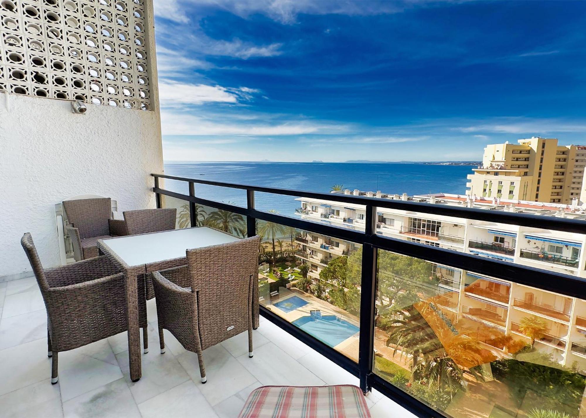 Skol 508 West Facing Duplex Apartment With Amazing Sea Views Marbella Exterior foto